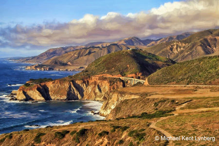 Bixby Bridge Fall Day - Gallery-by-the-Sea Carmel