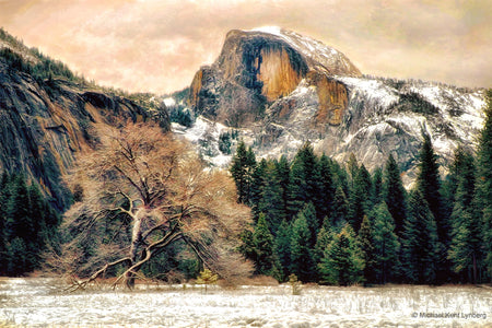 Half Dome Snow - Gallery-by-the-Sea Carmel