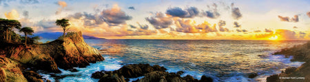 Lone Cypress Panorama - Gallery-by-the-Sea Carmel