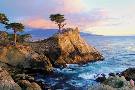 Lone Cypress Vista - Gallery-by-the-Sea Carmel