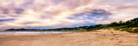 Carmel by the Sea Beach Panorama - Gallery-by-the-Sea Carmel