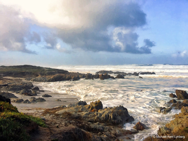 Morning Walk Pacific Grove - Gallery-by-the-Sea Carmel